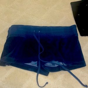 Navy blue hard tail shorts